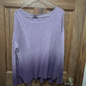 Purple sweater